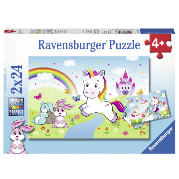 Sprookjesachtige eenhoorn 2x24 st. 07828