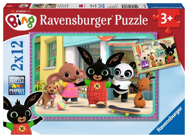 Ravensburger puzzel 2x12 stukjes 076185