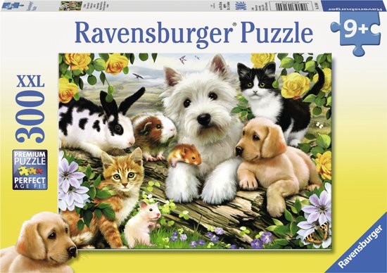 Dierenvriendjes puzzel 300 st. 131600