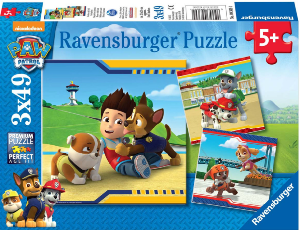 Ravensburger puzzel 3x49 stukjes 093694