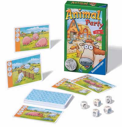 RavensburgAnimal Party pocketspel 231775