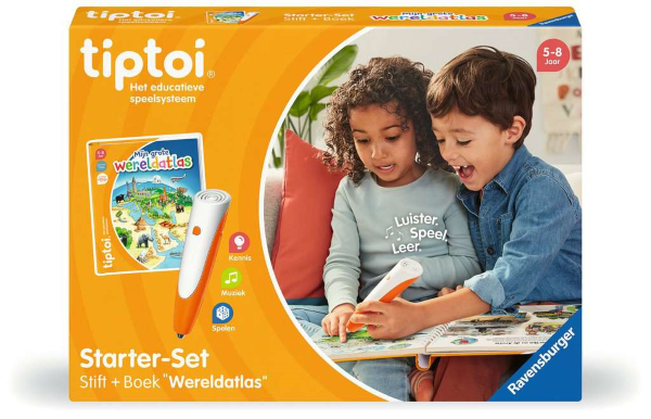 Tiptoi starterset M.g.Wereldatlas 02122