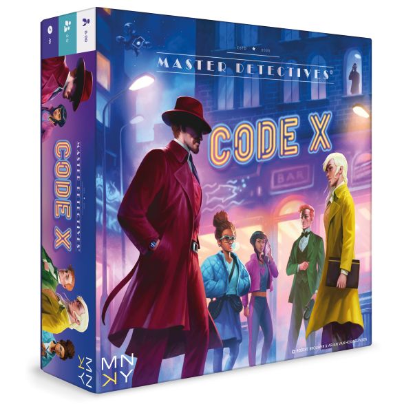 MNKY Master Detectives Code X spel