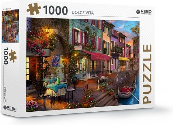 Rebo puzzel 1.000 st. Dolce Vita