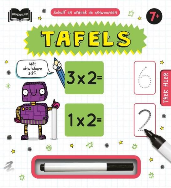 Rebo boek tafels-rekenhulp 9,99