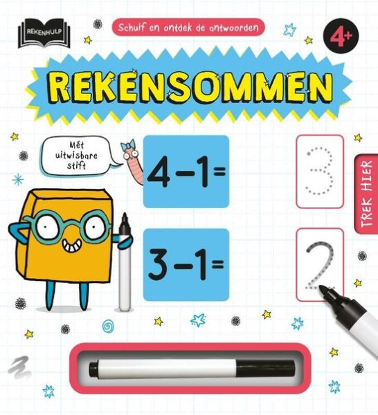 Rebo boek rekensommen-rekenhulp 9,99