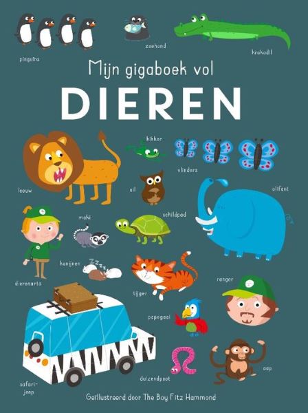 Rebo boek mijn gigaboek vol dieren