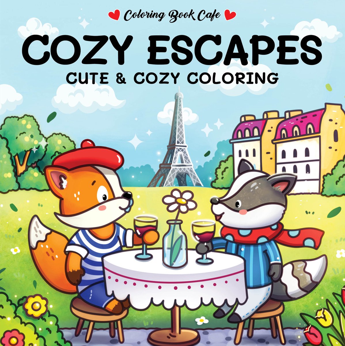 Cozy escapes Cute & Cozy coloring