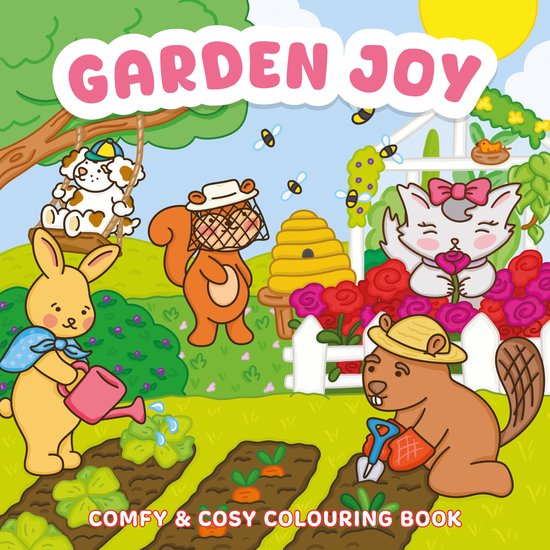 Garden joy Comfy & Cosy colouring