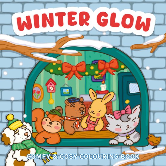 Winter glow Comfy & Cosy colouring