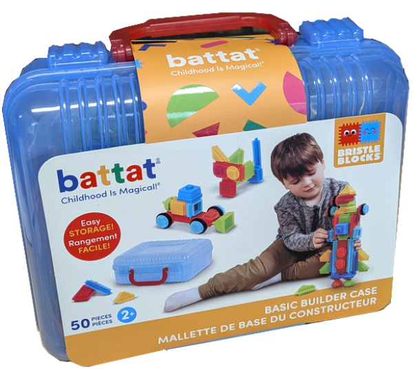 50 Bristle Blocks in koffer 3081Z