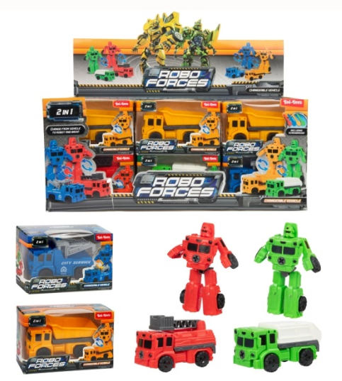 Veranderrobot mini truck 4 ass. 30004Z