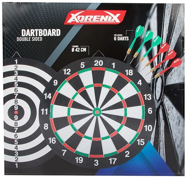Dartbord Xdrenix 42 cm in doos 62654A
