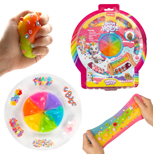 Eenhoorn 6 kleuren putty 00137B