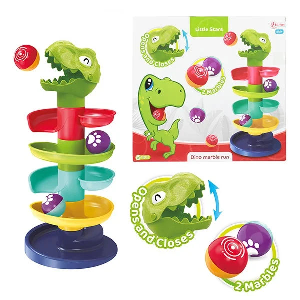 Baby knikkerbaan dinosaurus 71004A