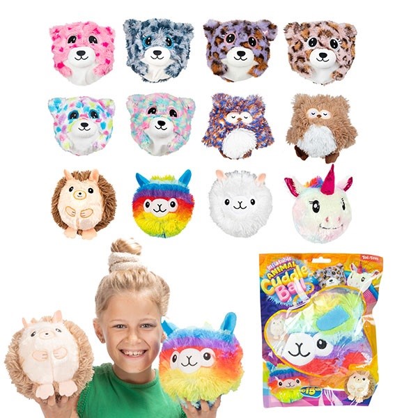 Knuffeldier pluche opbl. 15 cm 68626Z