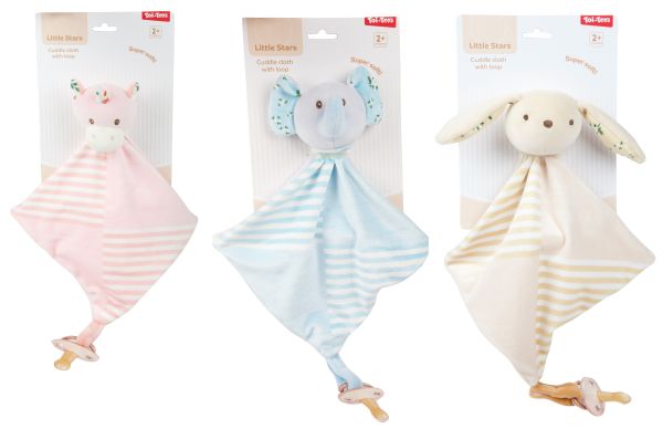 Baby knuffeldoek met lus soft 3ass72729Z