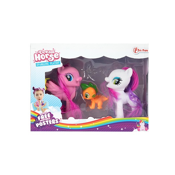 Dream horse set fantasiepaarden 4 ass.