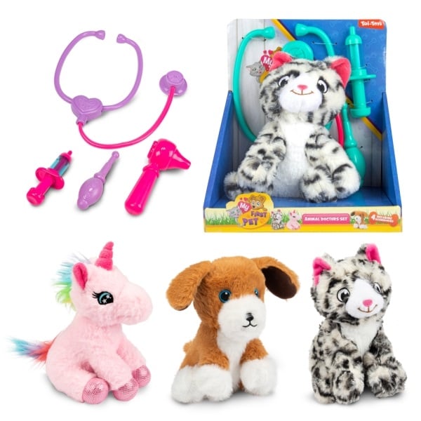 Pluchen dier met dierenarts acc. 75267Z