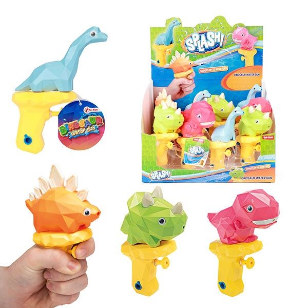 12 waterpistool Dino geblokt 65021Z