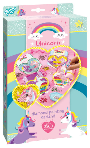 Unicorn diamond painting 071056