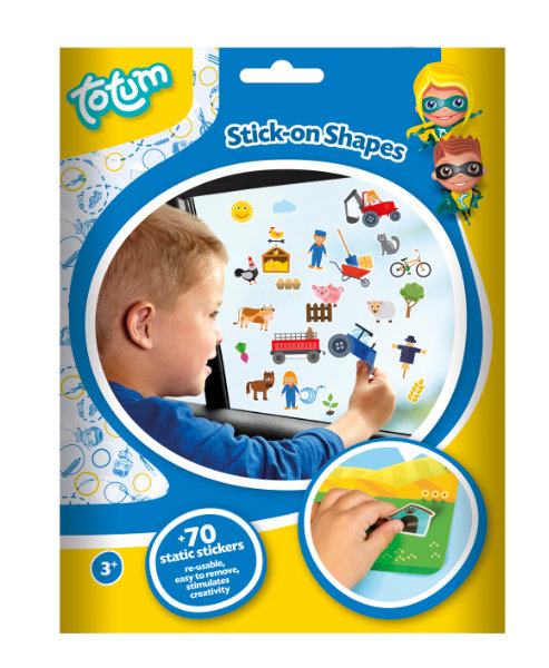 Totum raamstikkers boerderij 025417