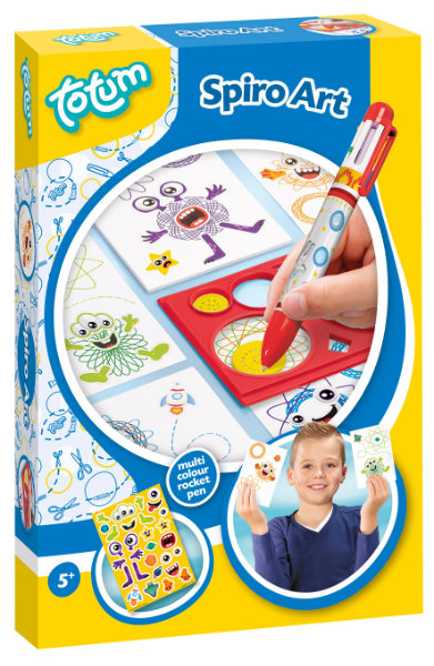 Tekeningen maken met spirograaf 029804