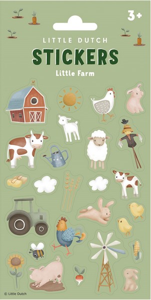 Little dutch 10 vel stickers little farm