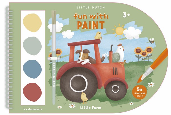 Little dutch verfboek little farm 125681