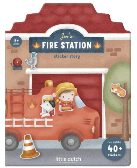 LD Jim's fire sticker story BT126794