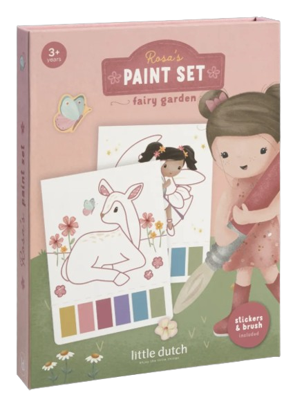 Little D. waterverfset Rosa BT126890