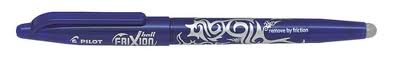 12 pilot frixion rollerball donker blauw