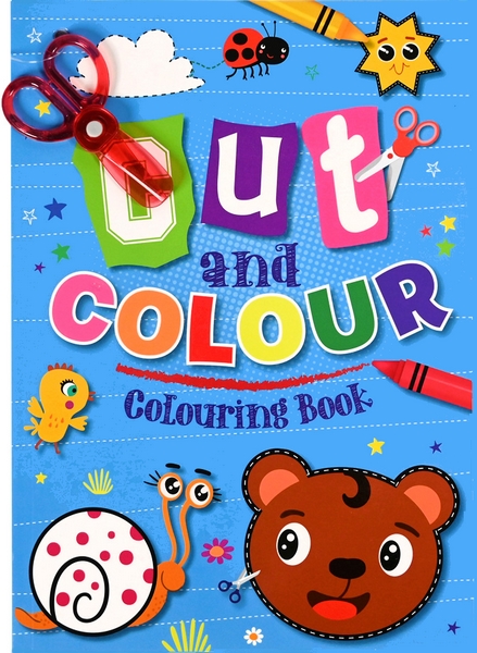 Knip en kleurboek B1050