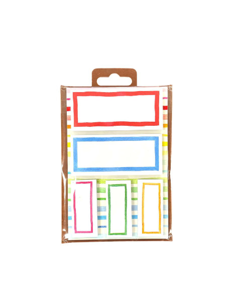 Rainbow set sticky notes BTS037