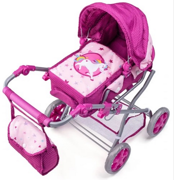 Woody poppenwagen Unicorn 91509