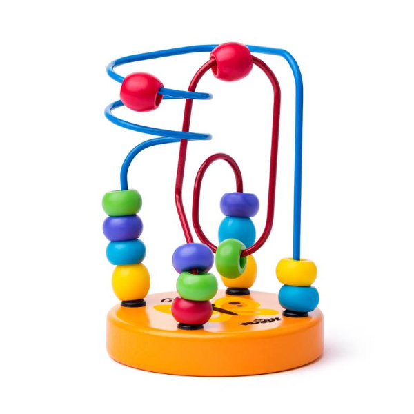 Woody Mini labyrint licht oranje 90065