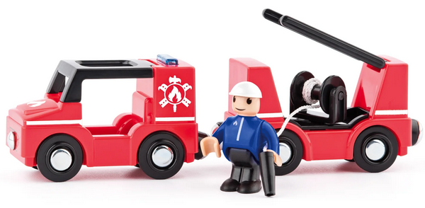 Woody autoset voor trein brandweer 90794