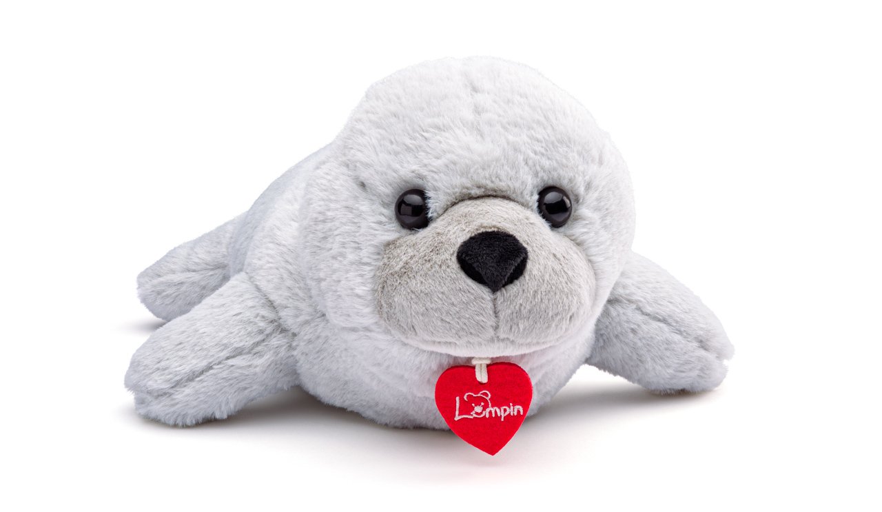 Lumpin Zeehond Nukka grijs 35 cm.94184