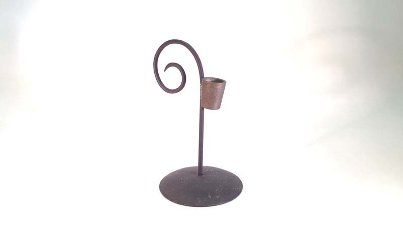 Kandelaar metaal voor gotische kaars